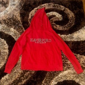 Haverford College Red Hoodie